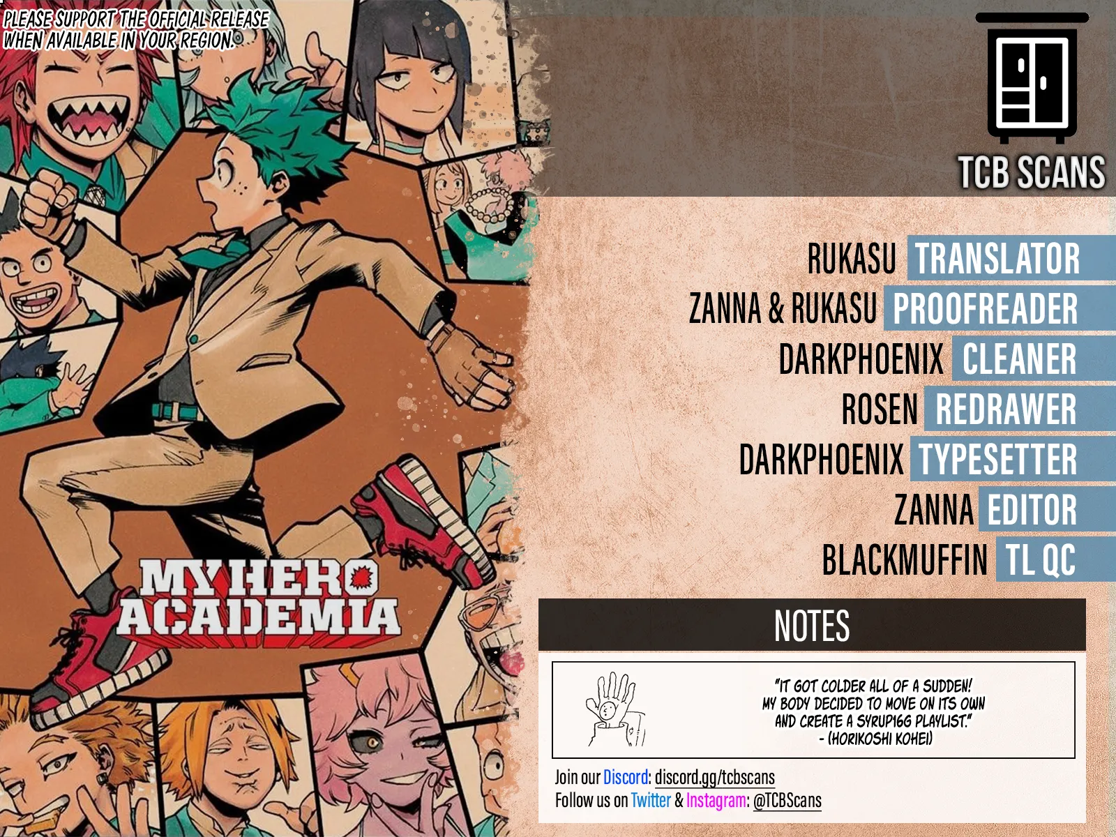 Read My Hero Academia (en) Manga Online