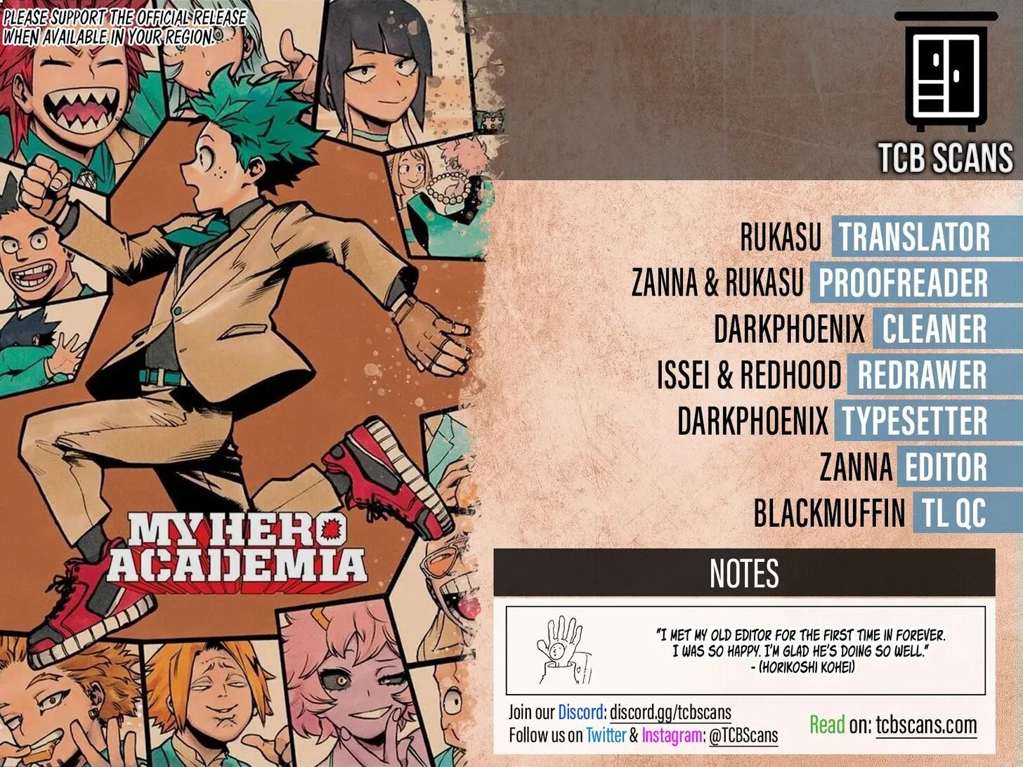 Read My Hero Academia (en) Manga Online