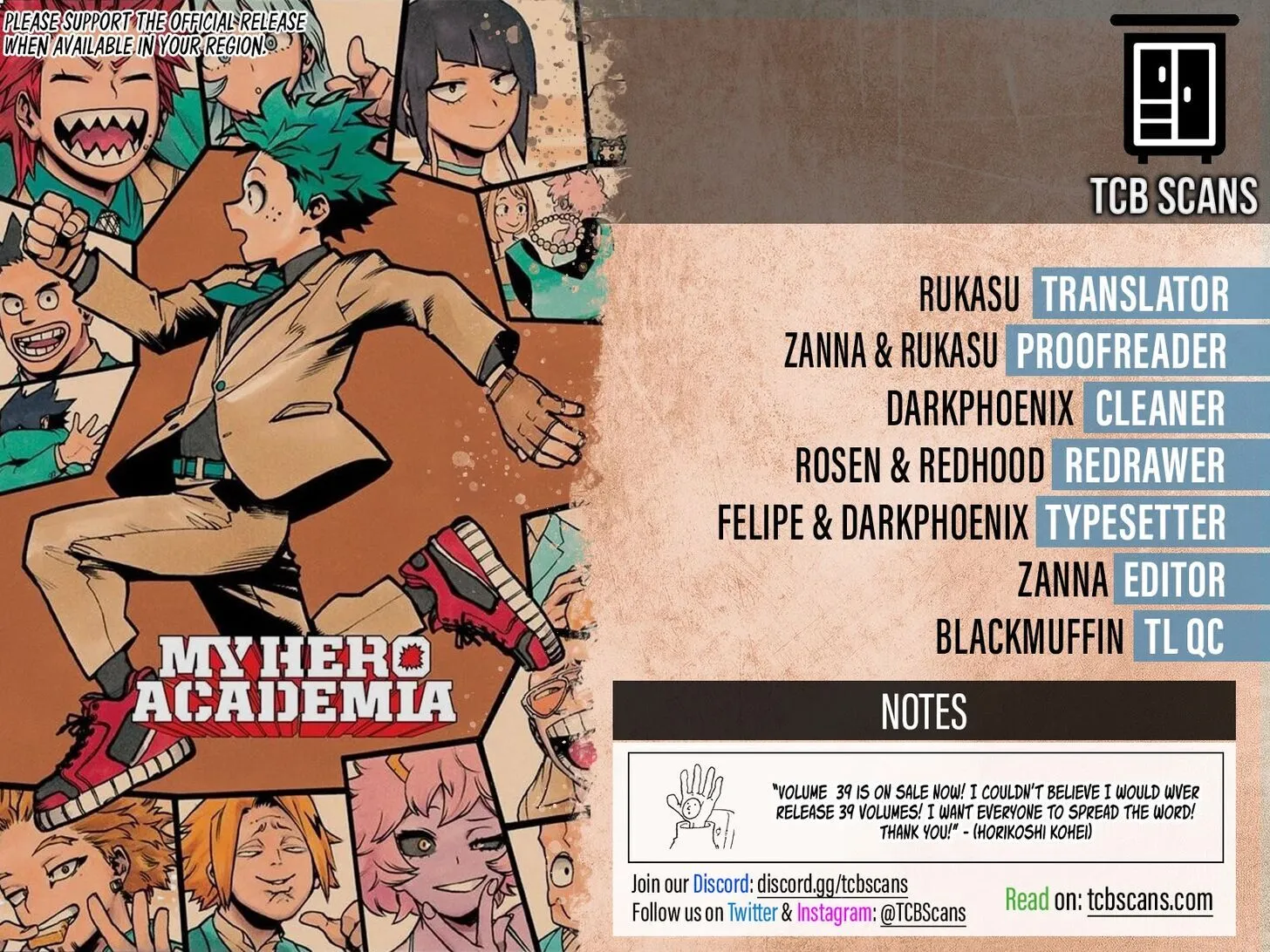 Read My Hero Academia (en) Manga Online