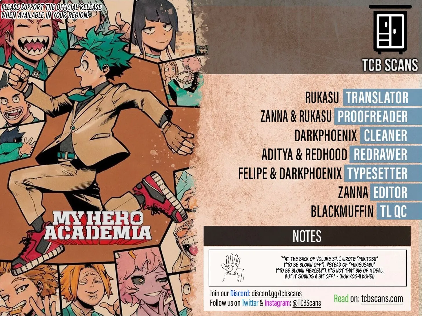 Read My Hero Academia (en) Manga Online