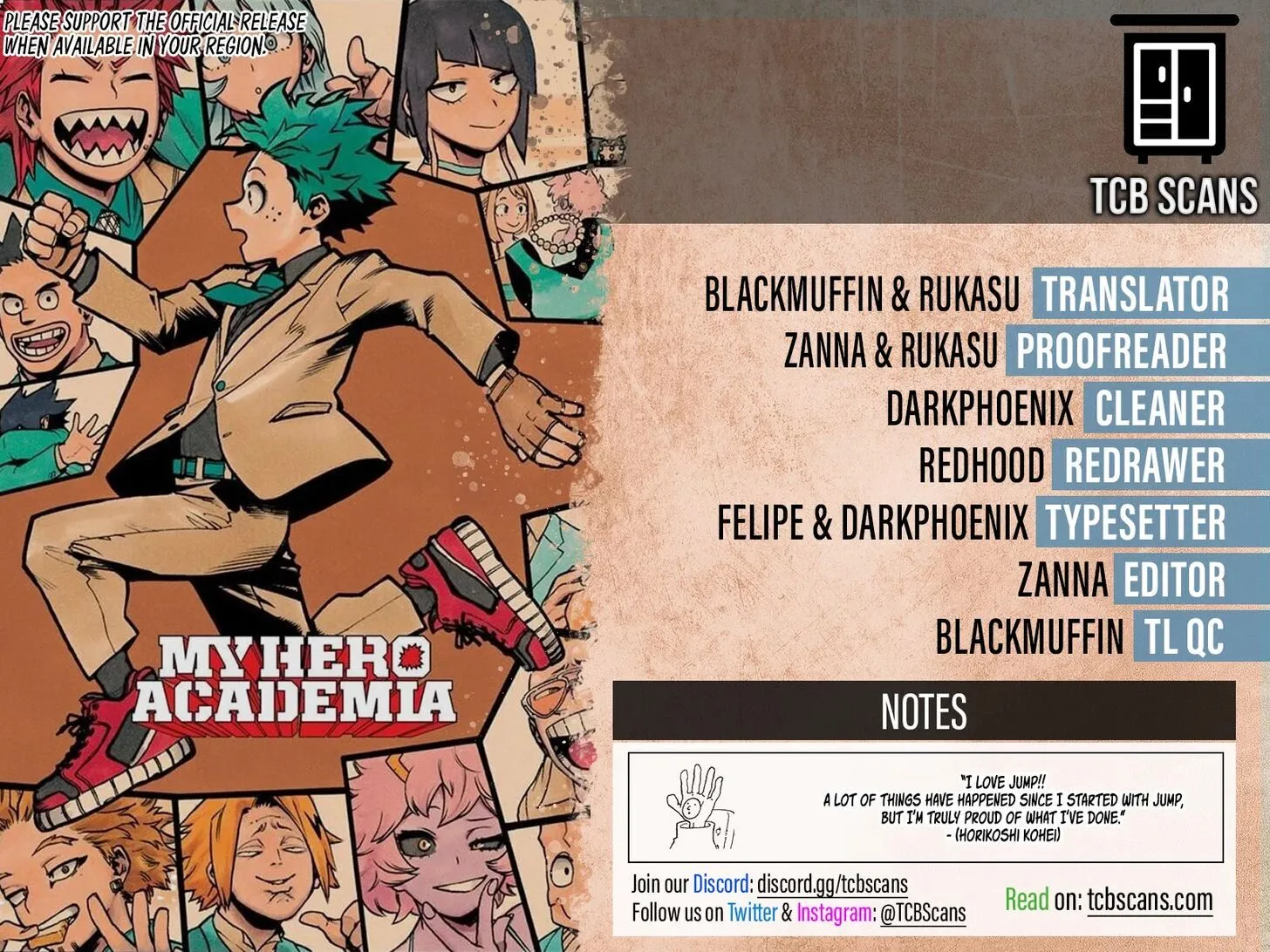 Read My Hero Academia (en) Manga Online