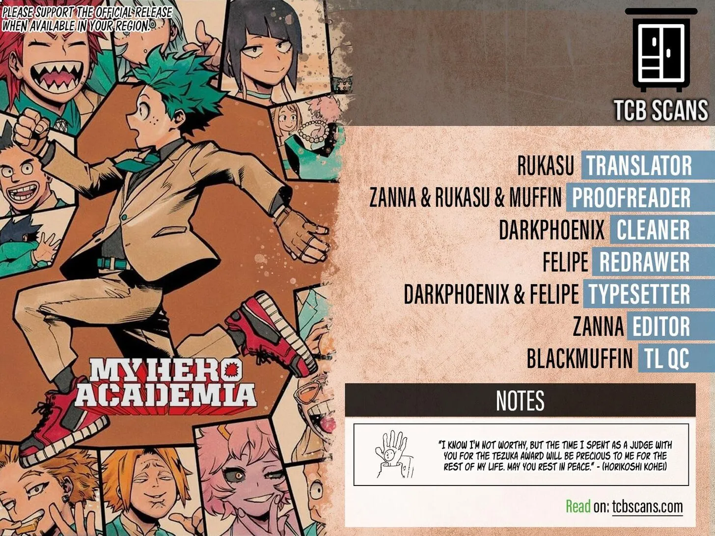 Read My Hero Academia (en) Manga Online