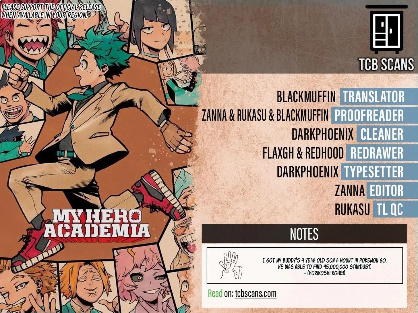 Read My Hero Academia (en) Manga Online