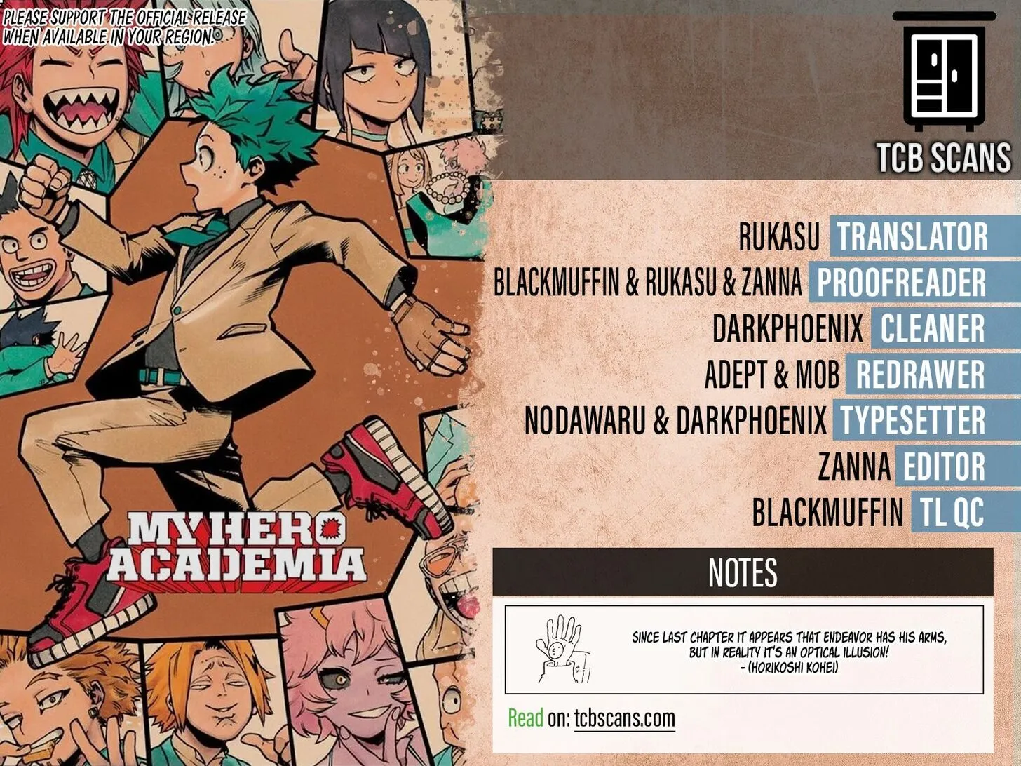 Read My Hero Academia (en) Manga Online