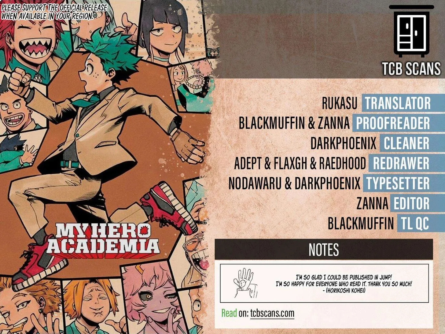 Read My Hero Academia (en) Manga Online