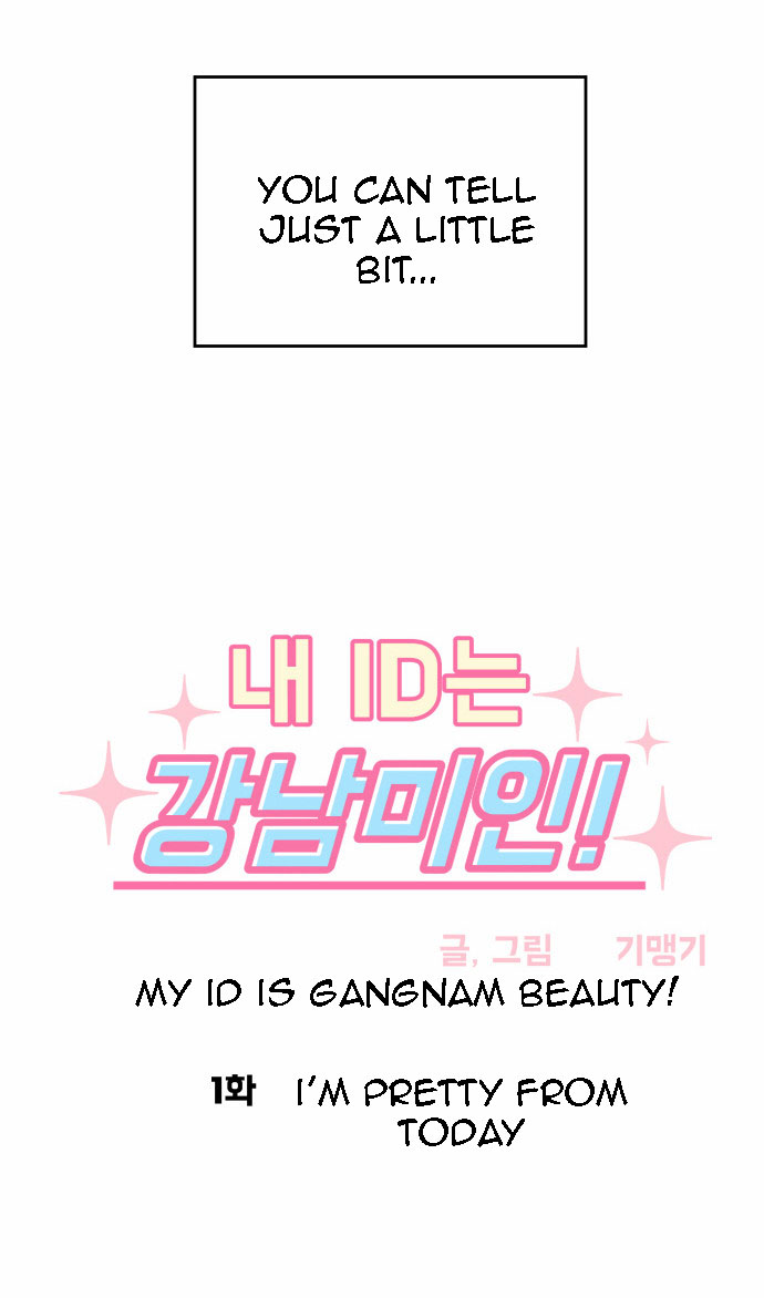 Read My ID Is Gangnam Beauty! (en) Manga Online