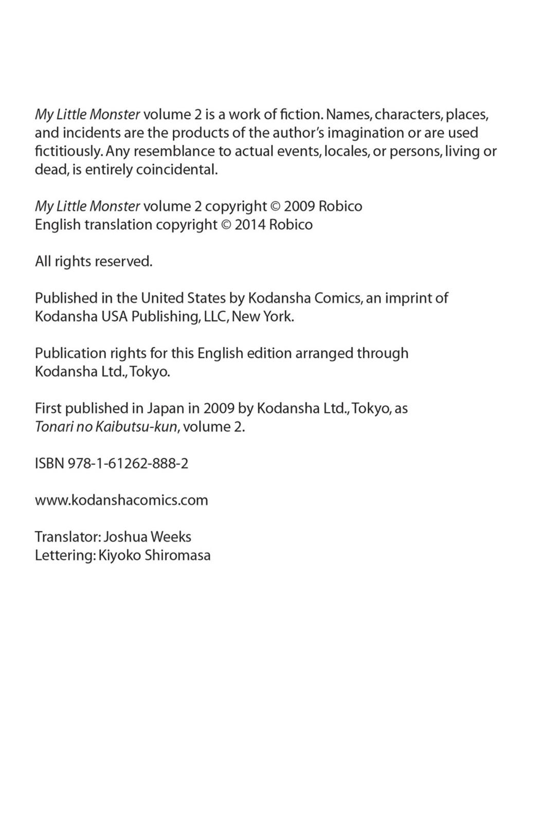 Read My Little Monster (en) Manga Online