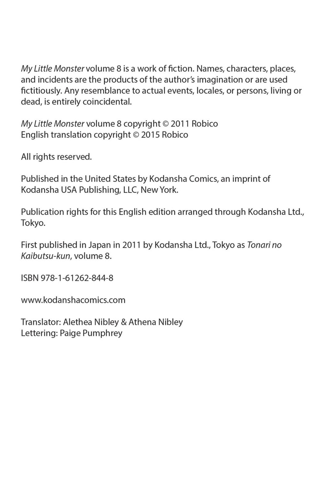 Read My Little Monster (en) Manga Online