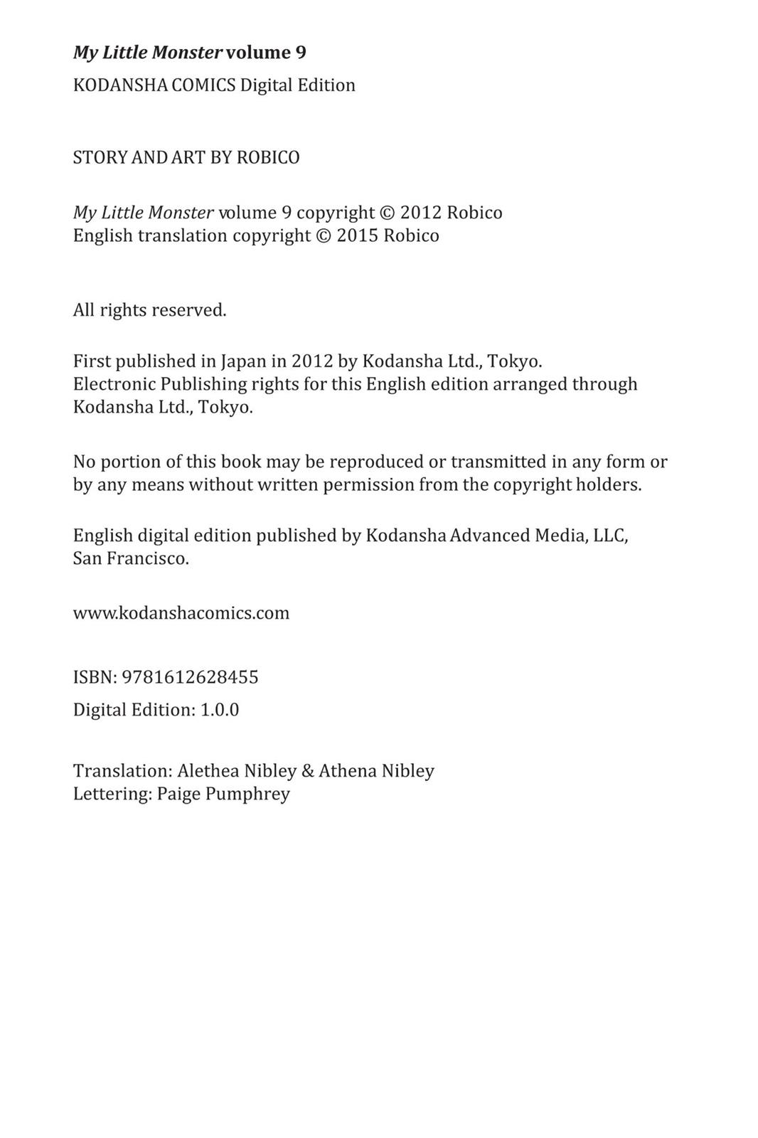 Read My Little Monster (en) Manga Online