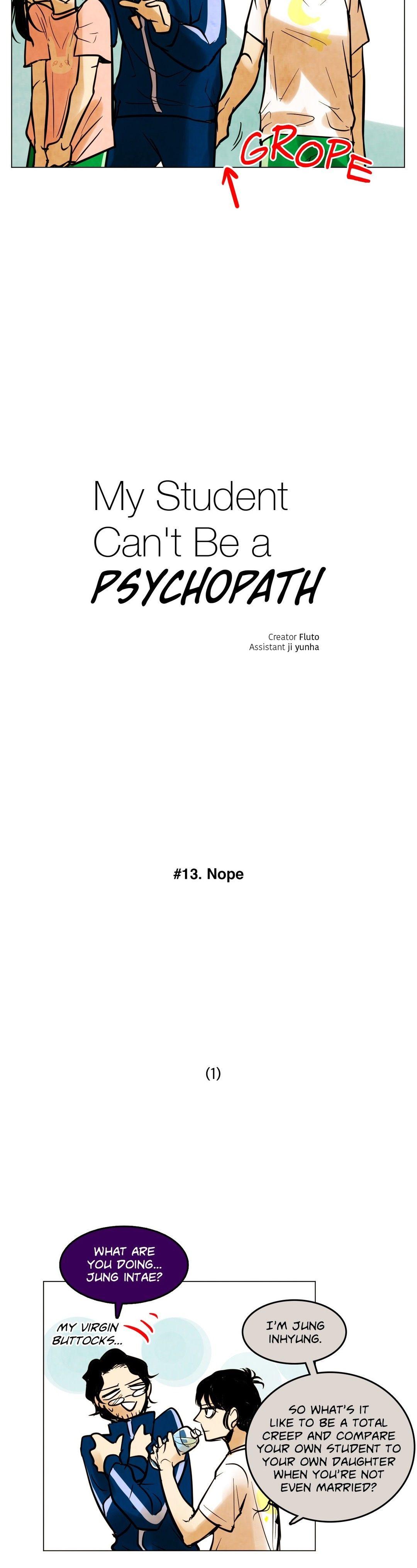 Read My Student Can't Be a Psychopath (en) Manga Online