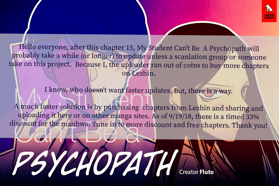 Read My Student Can't Be a Psychopath (en) Manga Online
