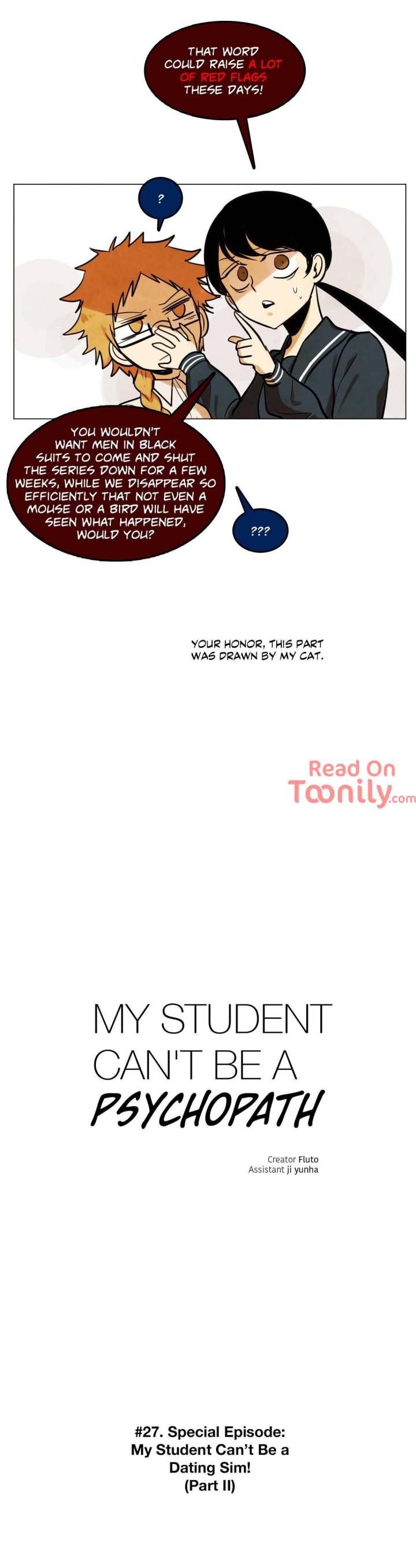 Read My Student Can't Be a Psychopath (en) Manga Online