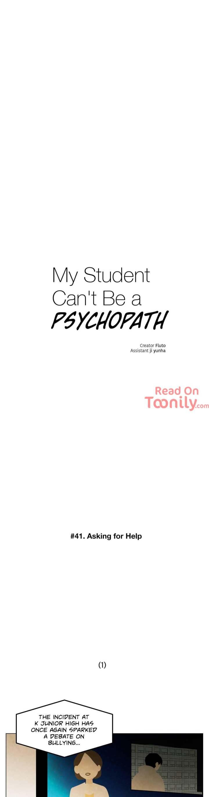 Read My Student Can't Be a Psychopath (en) Manga Online