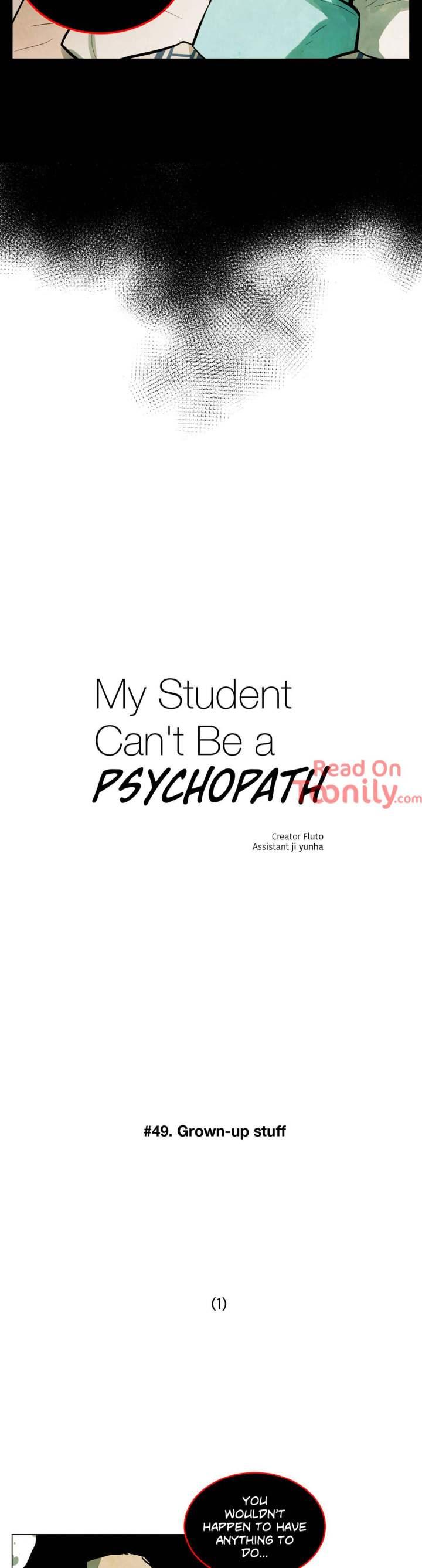 Read My Student Can't Be a Psychopath (en) Manga Online