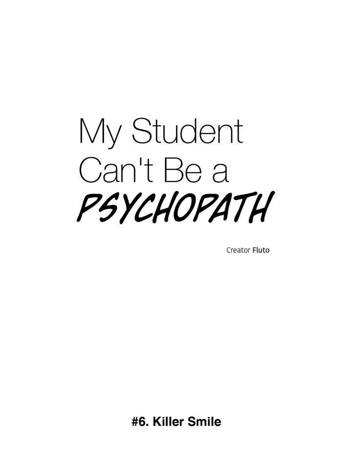 Read My Student Can't Be a Psychopath (en) Manga Online