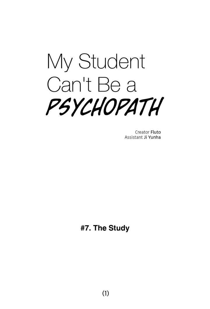 Read My Student Can't Be a Psychopath (en) Manga Online