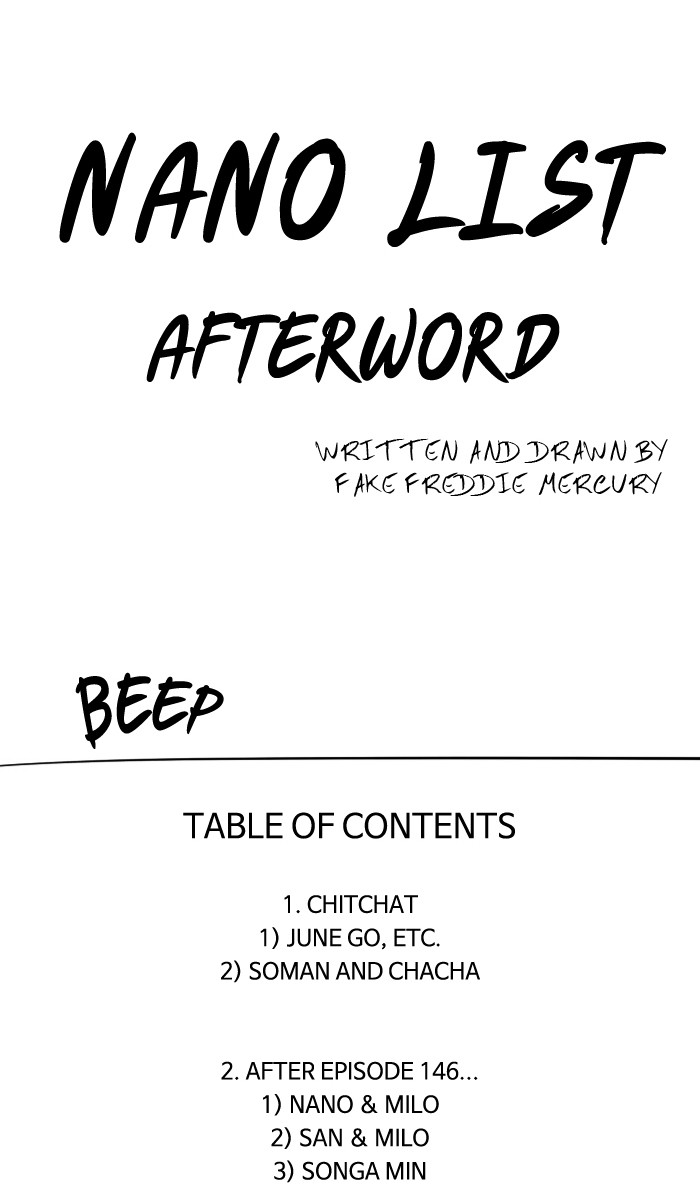 Read Nano List (en) Manga Online