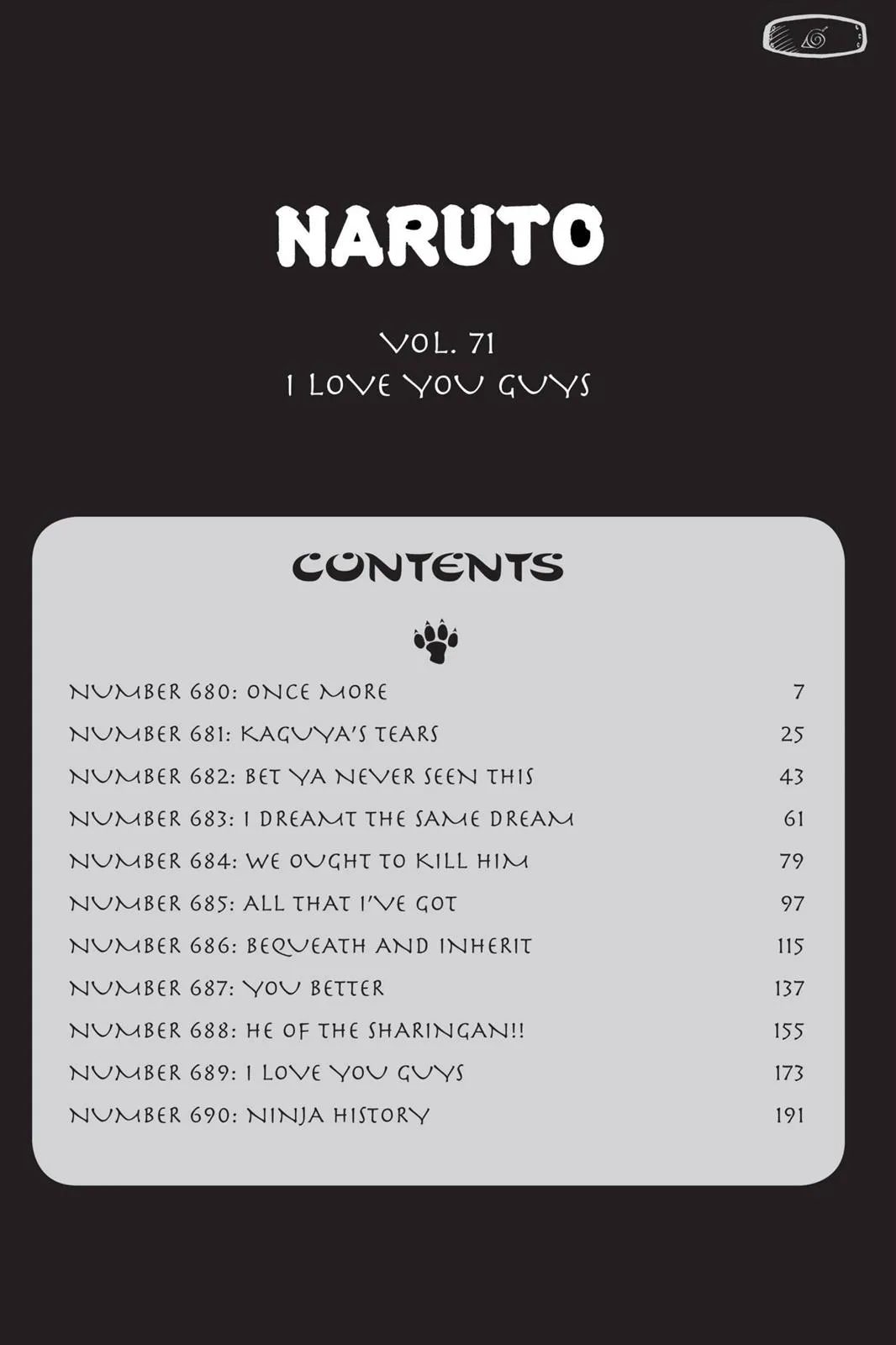 Read Naruto (en) Manga Online