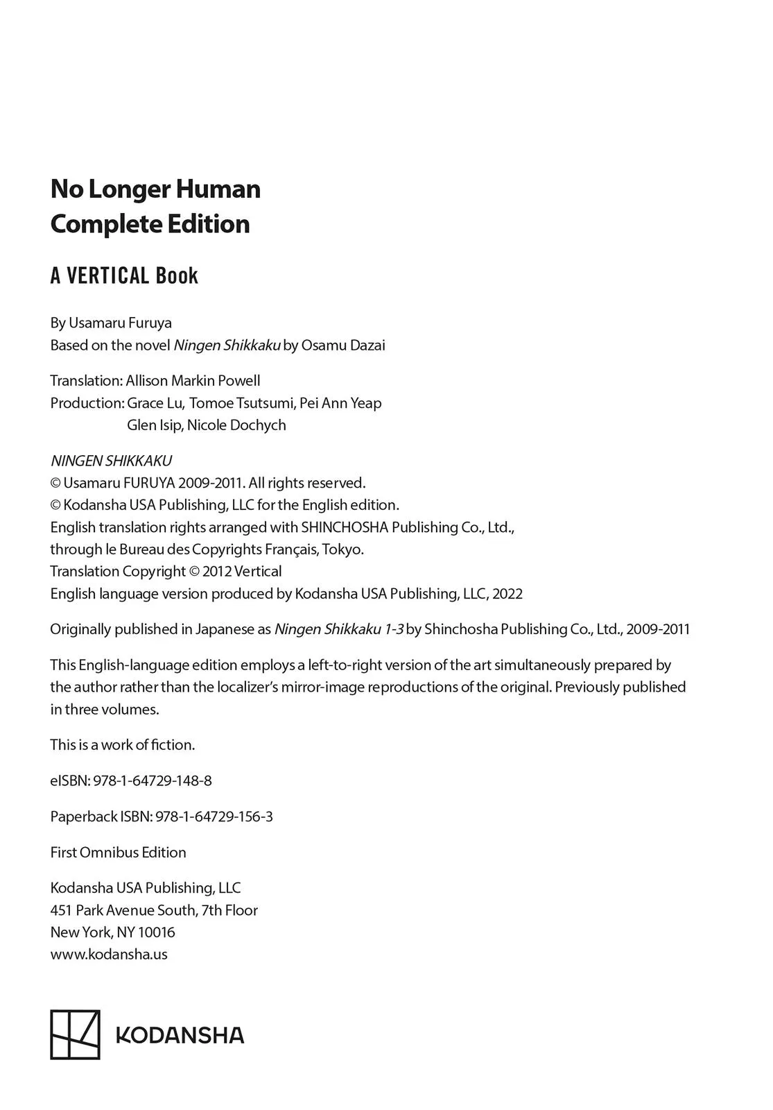 Read No Longer Human (en) Manga Online