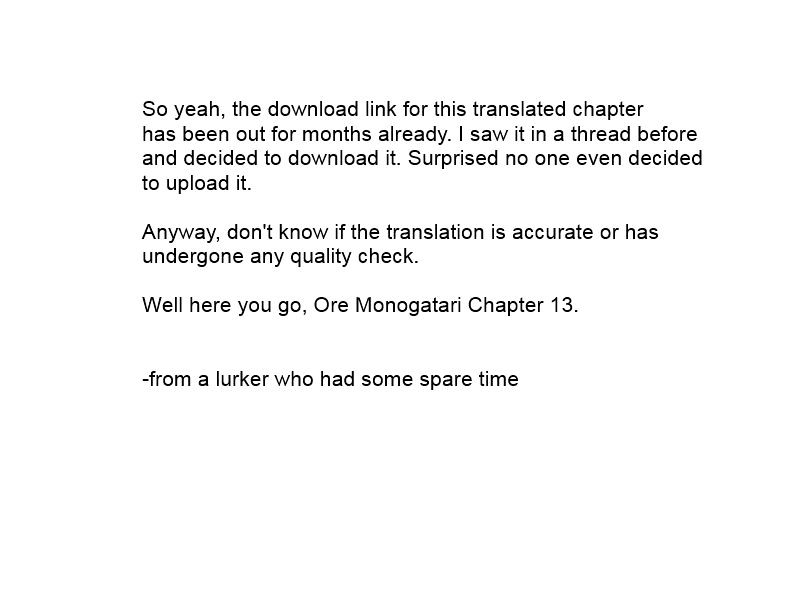 Read Ore Monogatari!! (en) Manga Online