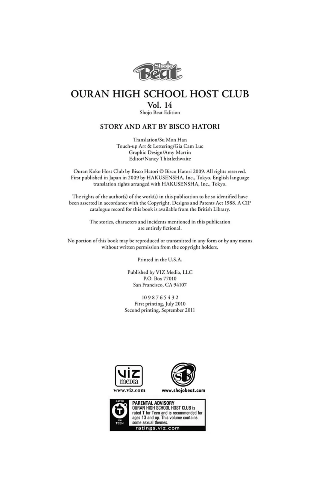 Read Ouran High School Host Club (en) Manga Online