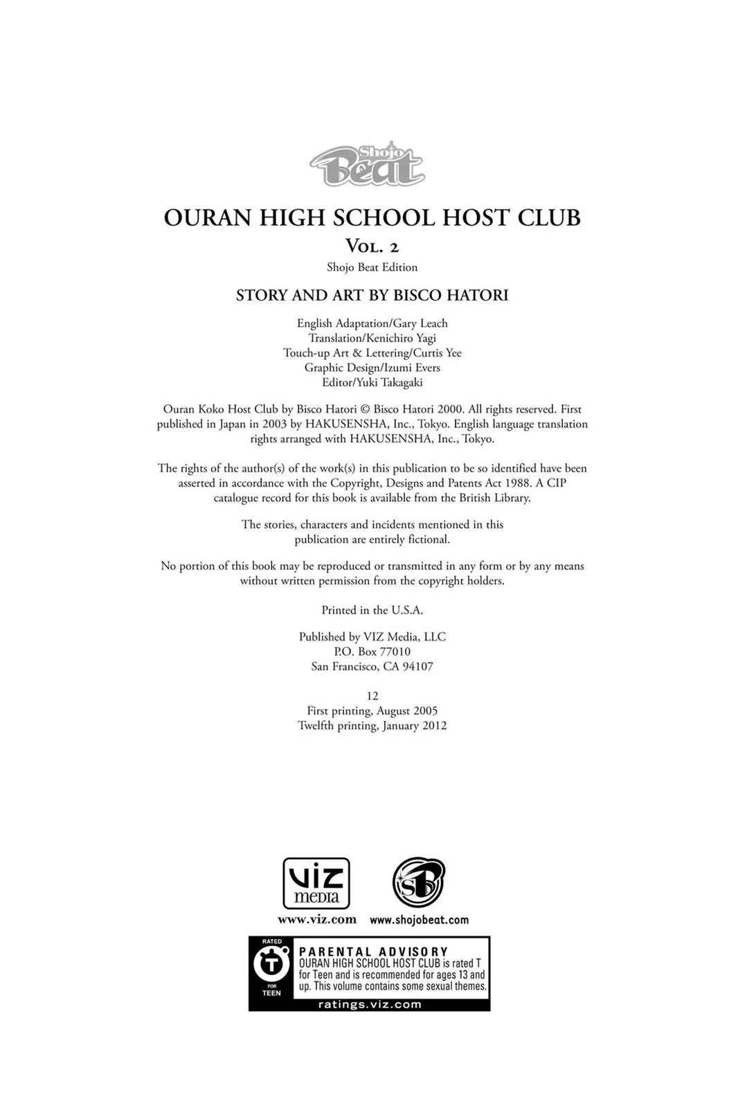 Read Ouran High School Host Club (en) Manga Online