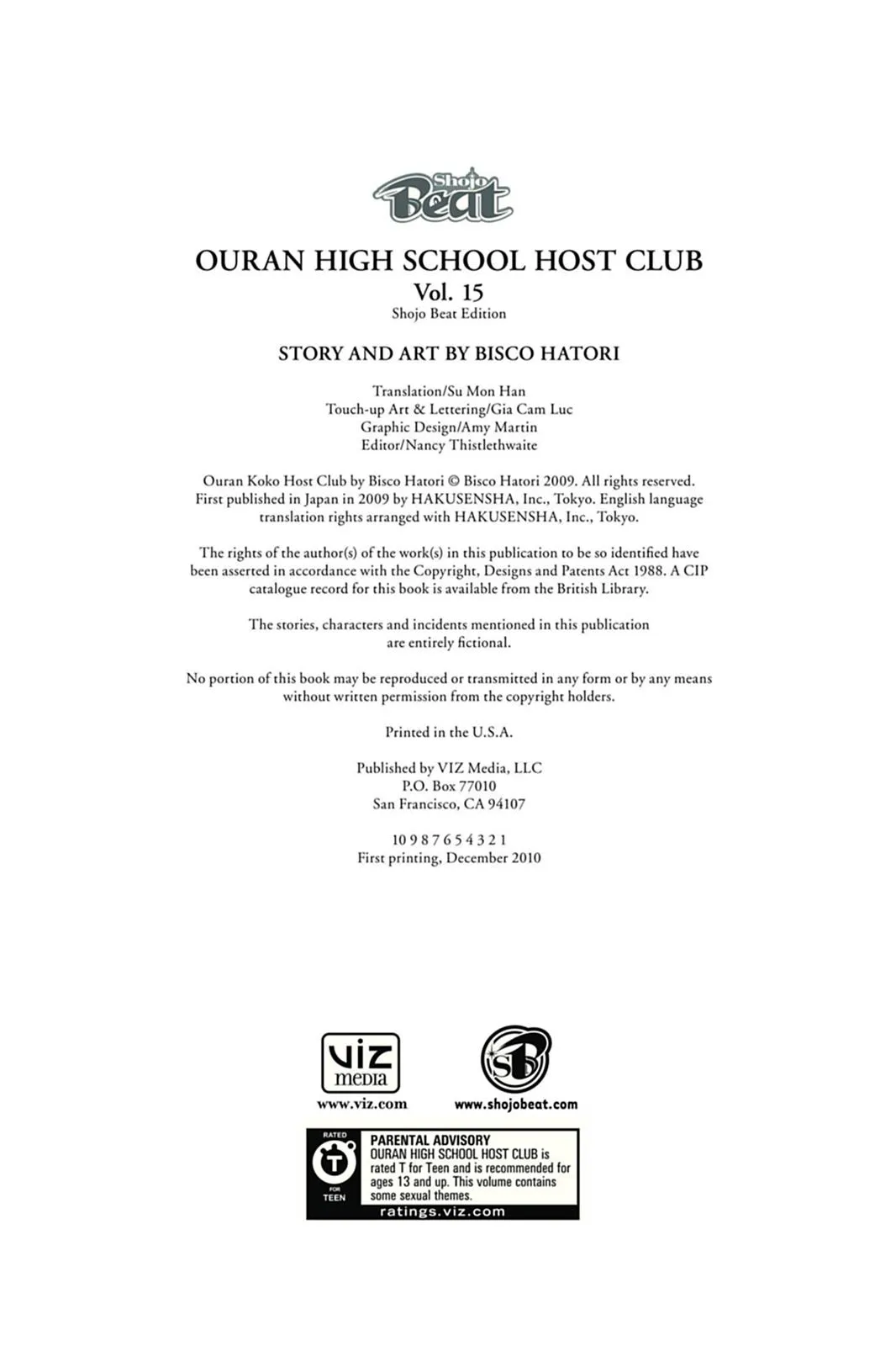Read Ouran High School Host Club (en) Manga Online