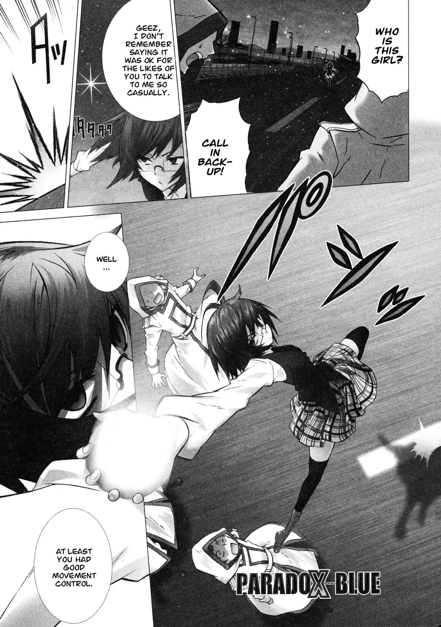 Read Paradox Blue Manga Online