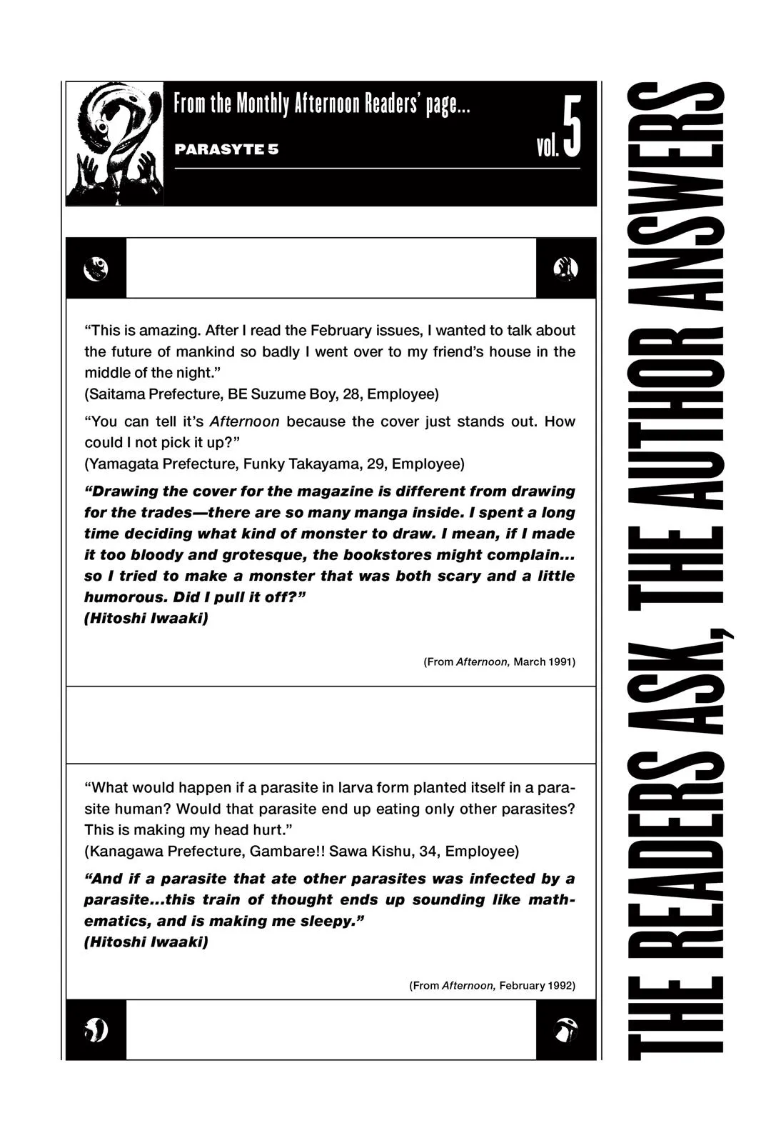 Read Parasyte (en) Manga Online