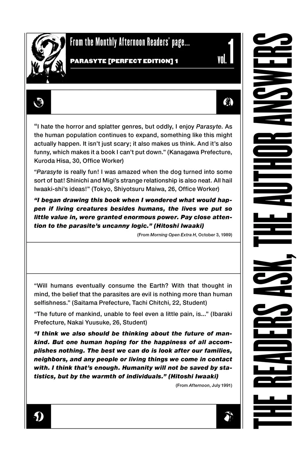 Read Parasyte (en) Manga Online