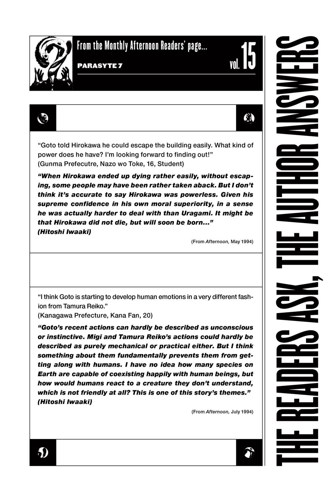 Read Parasyte (en) Manga Online