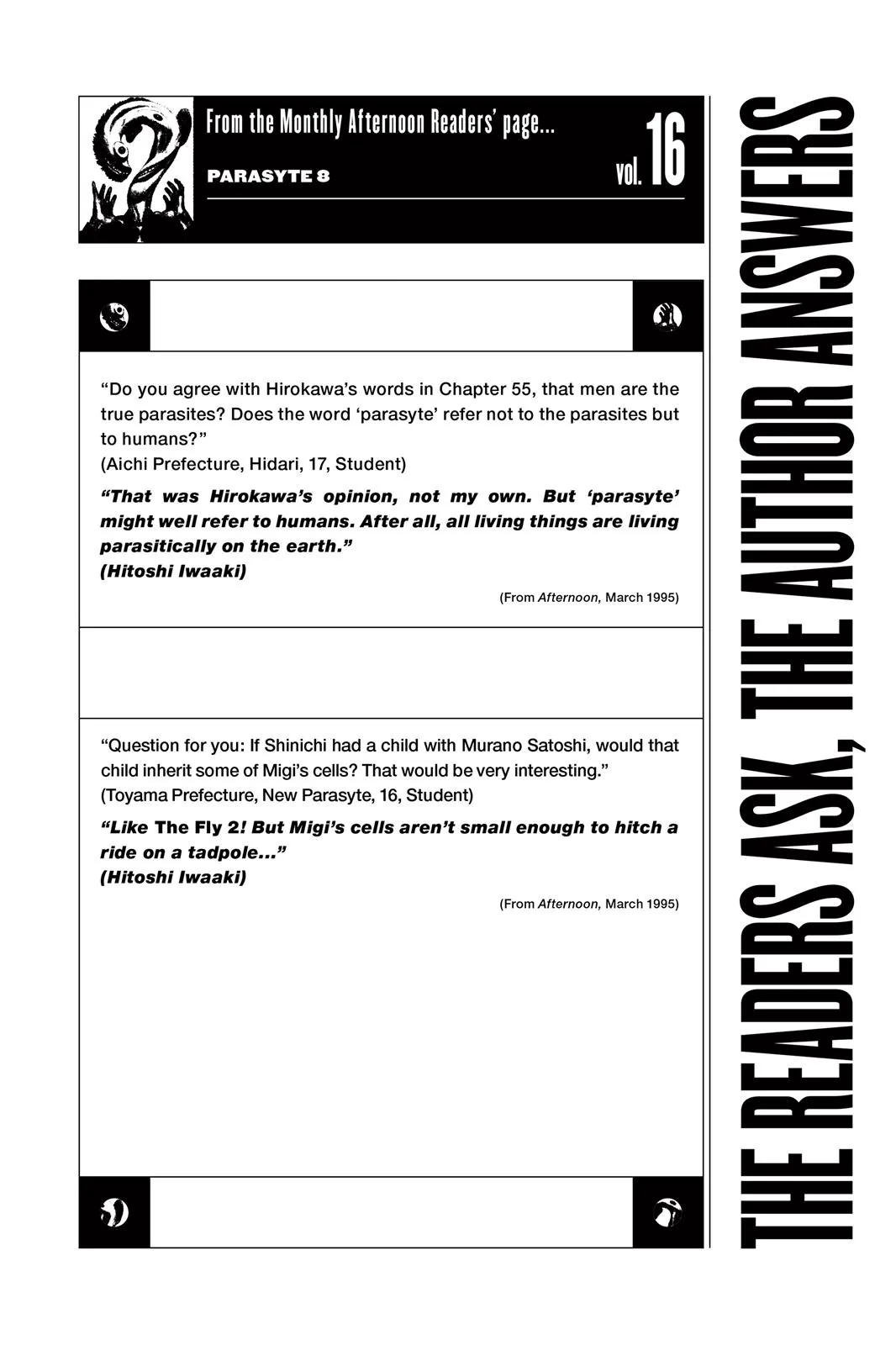 Read Parasyte (en) Manga Online