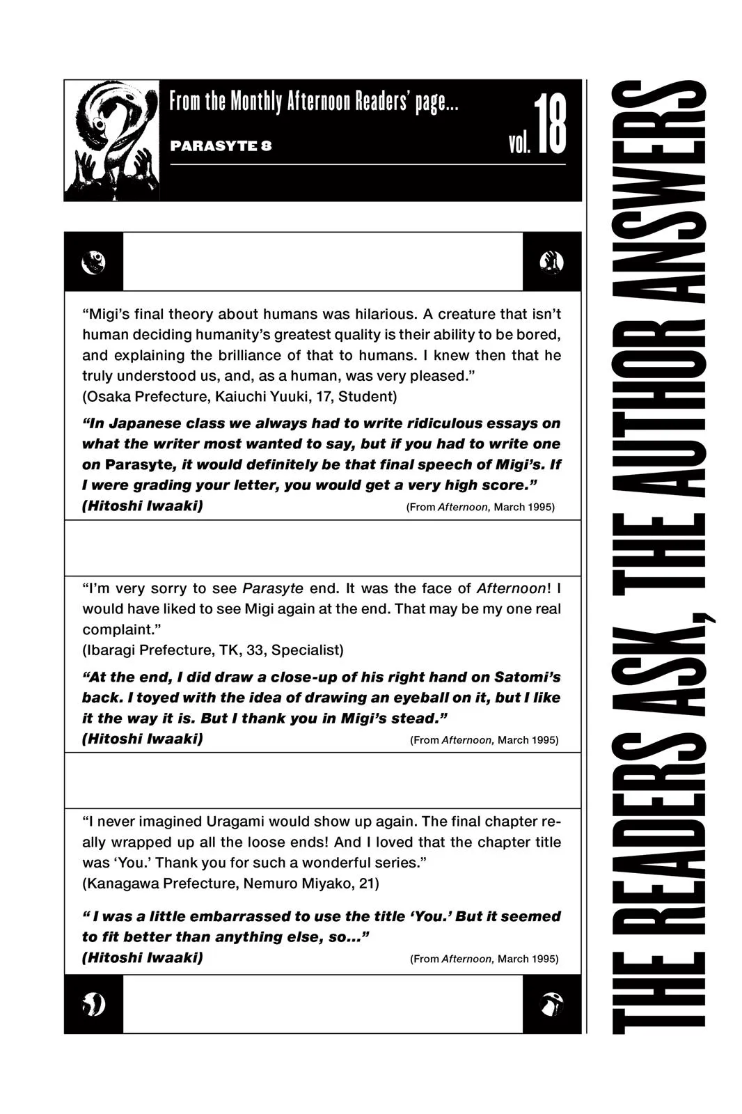 Read Parasyte (en) Manga Online