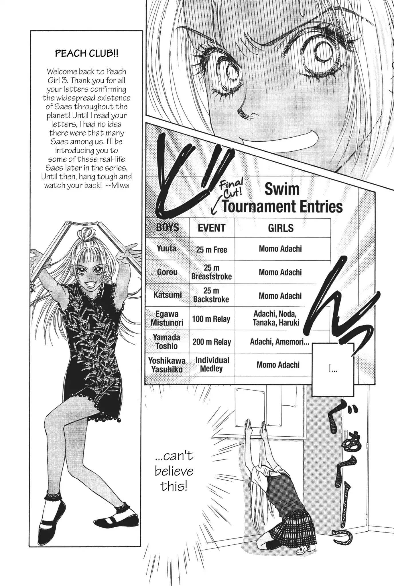 Read Peach Girl (en) Manga Online