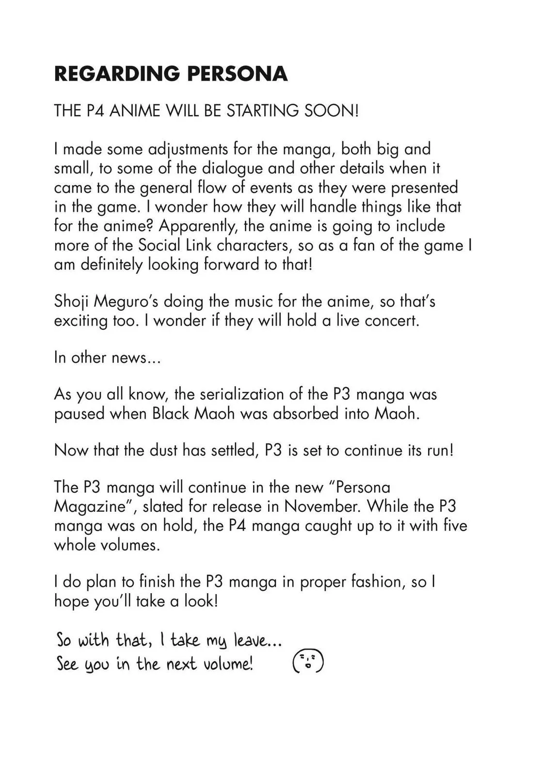 Read Persona 4 (en) Manga Online