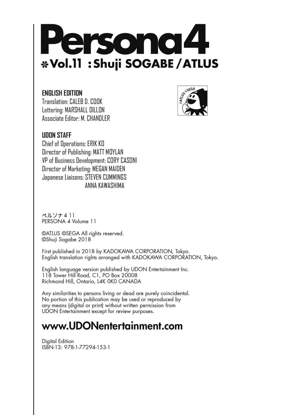 Read Persona 4 (en) Manga Online