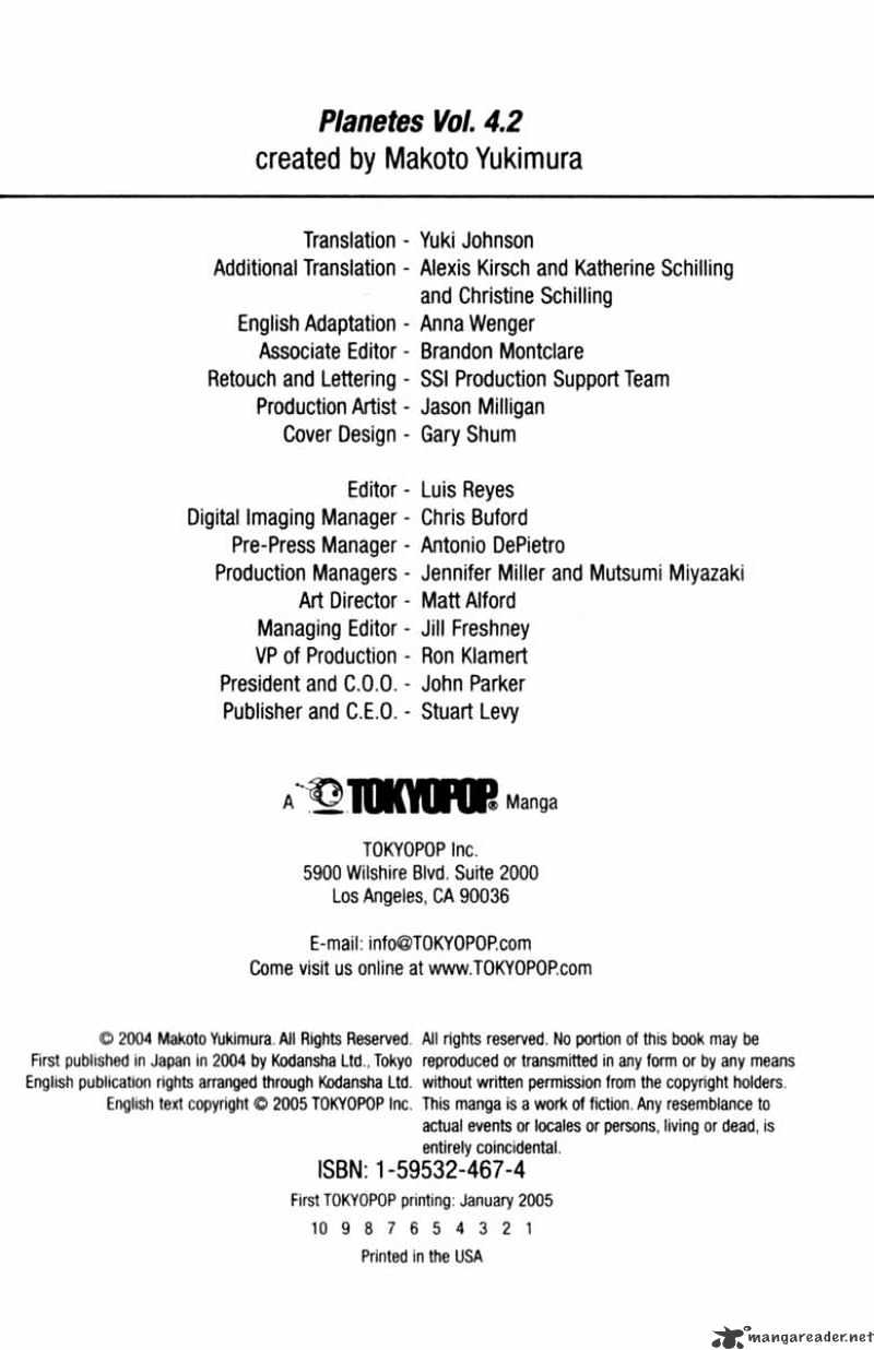 Read Planetes (en) Manga Online