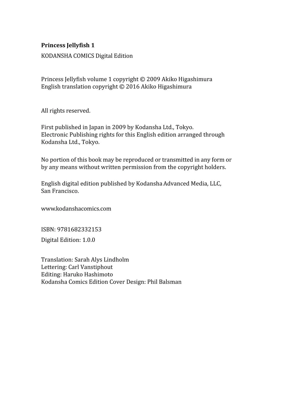 Read Princess Jellyfish (en) Manga Online