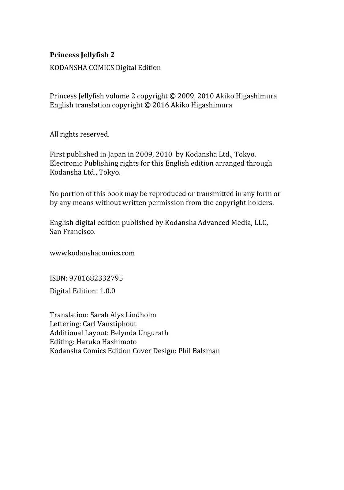 Read Princess Jellyfish (en) Manga Online