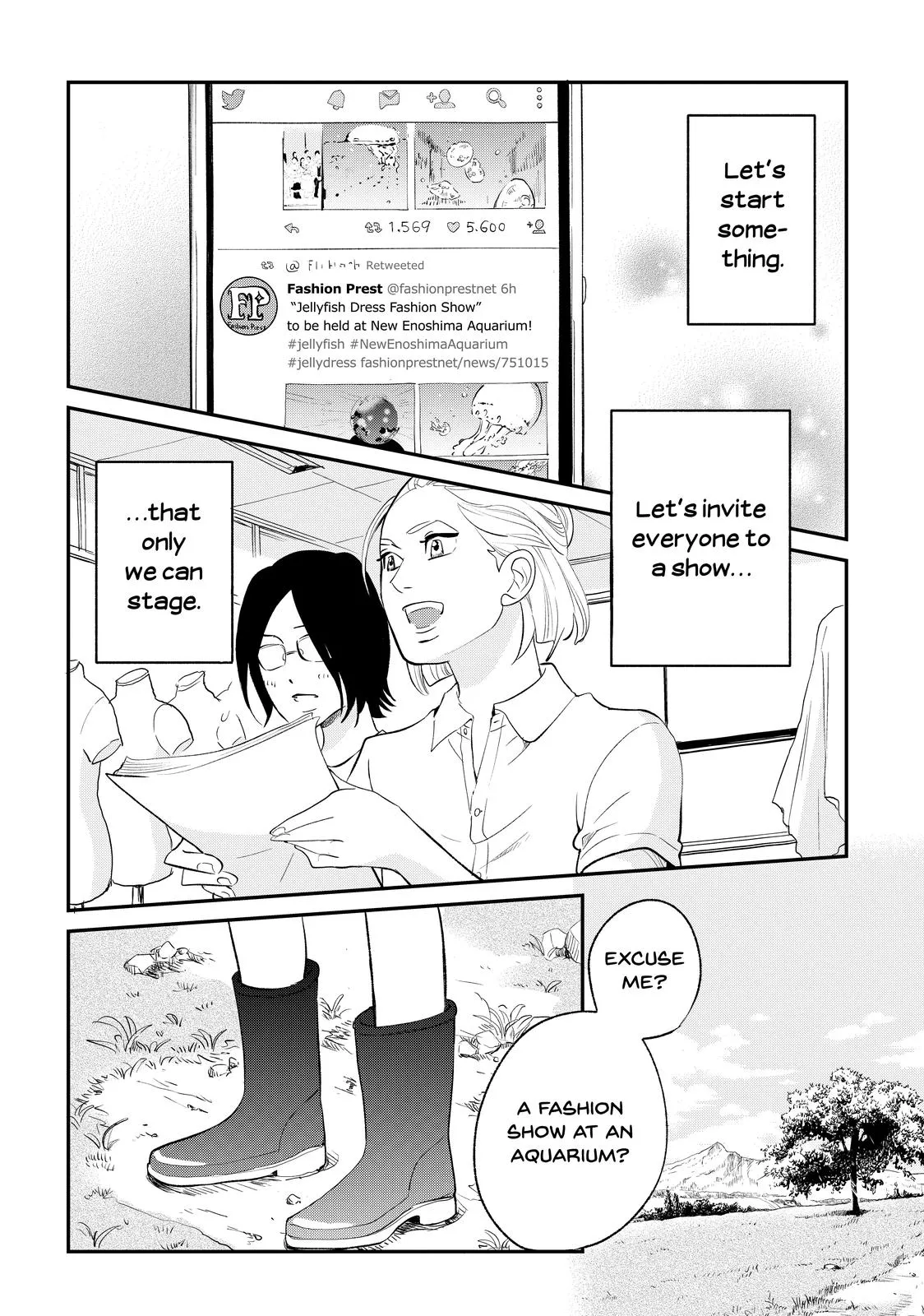 Read Princess Jellyfish (en) Manga Online