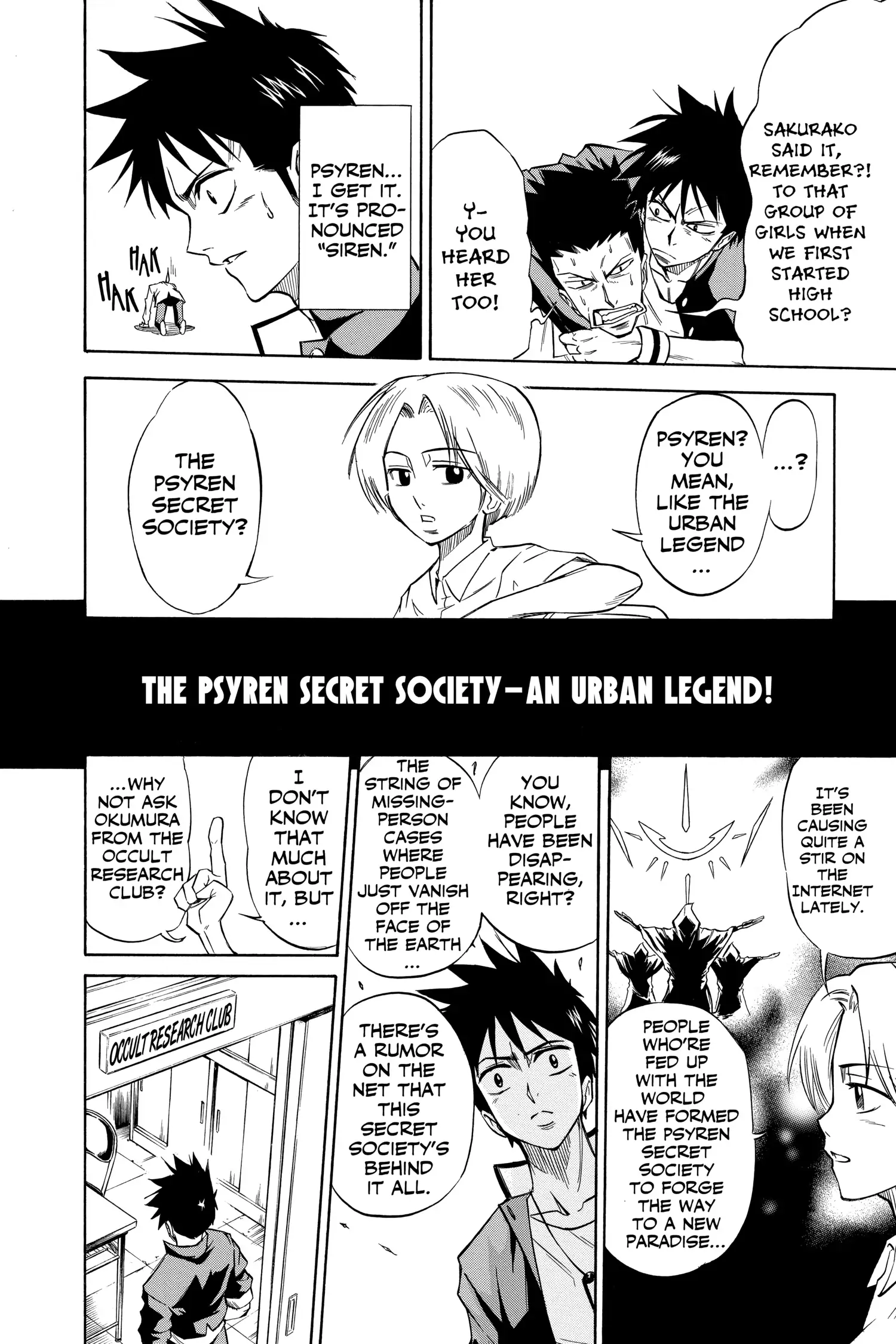 Read Psyren (en) Manga Online