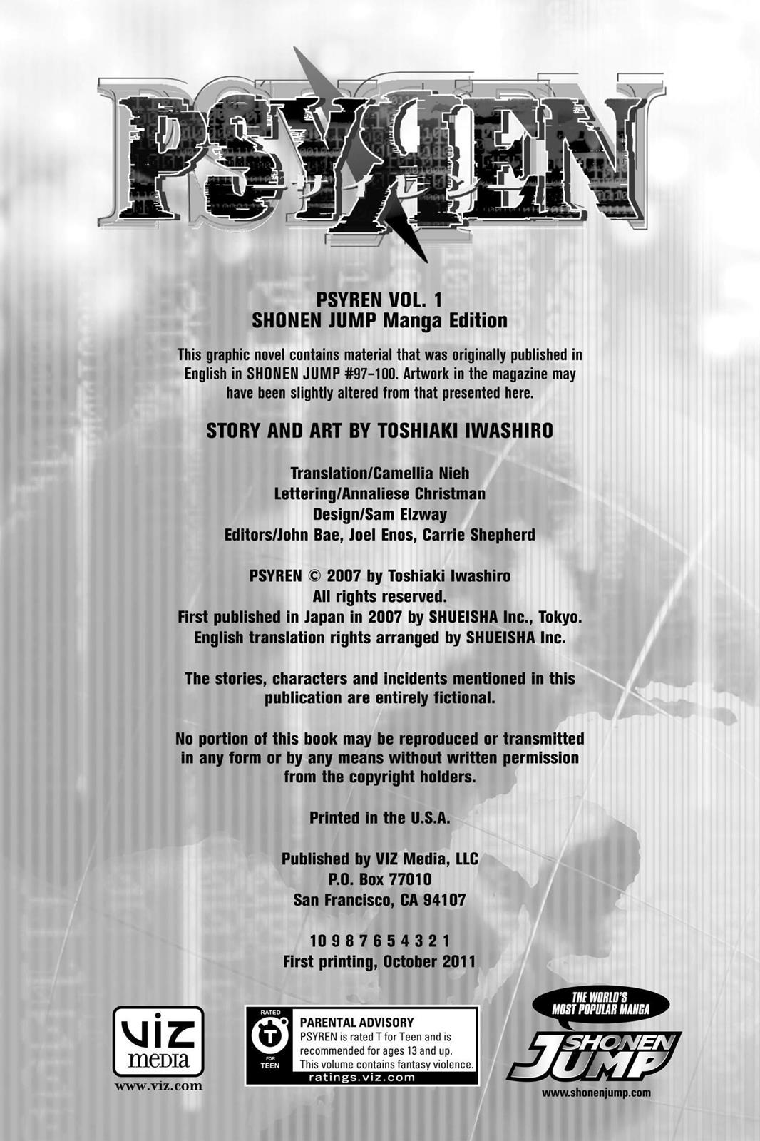 Read Psyren (en) Manga Online