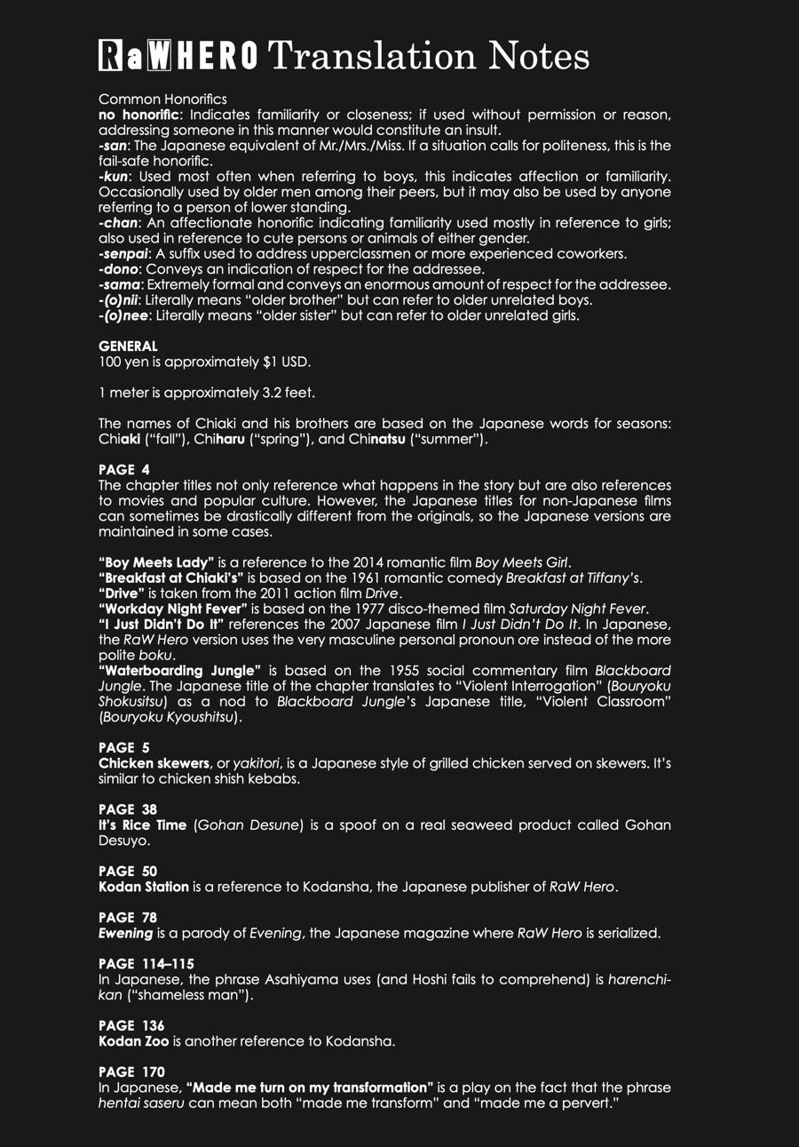 Read RaW Hero (en) Manga Online