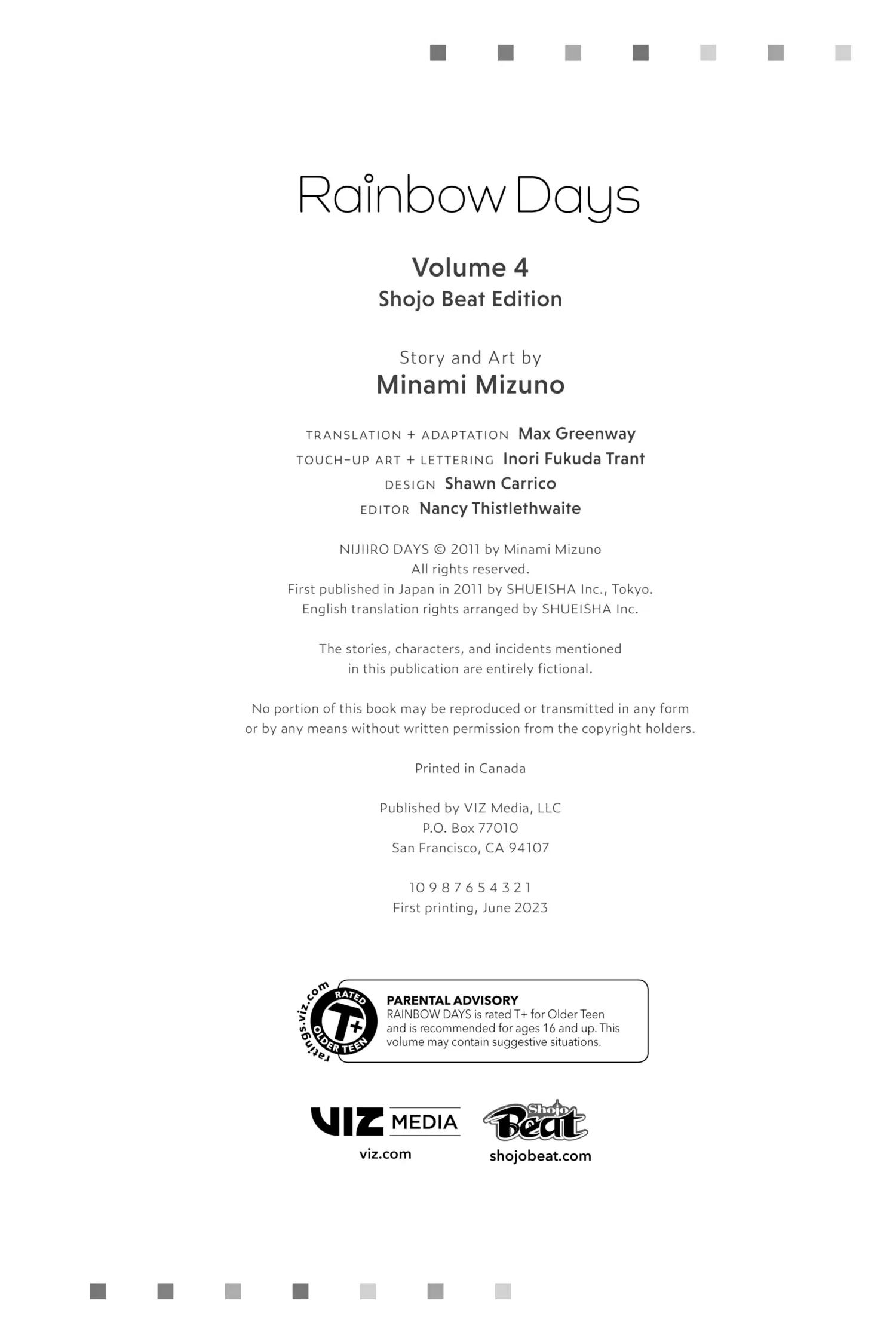 Read Rainbow Days (en) Manga Online