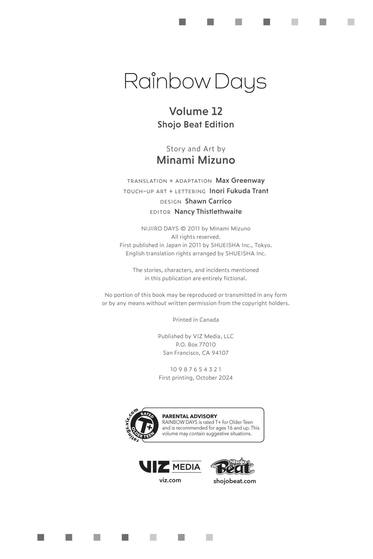 Read Rainbow Days (en) Manga Online