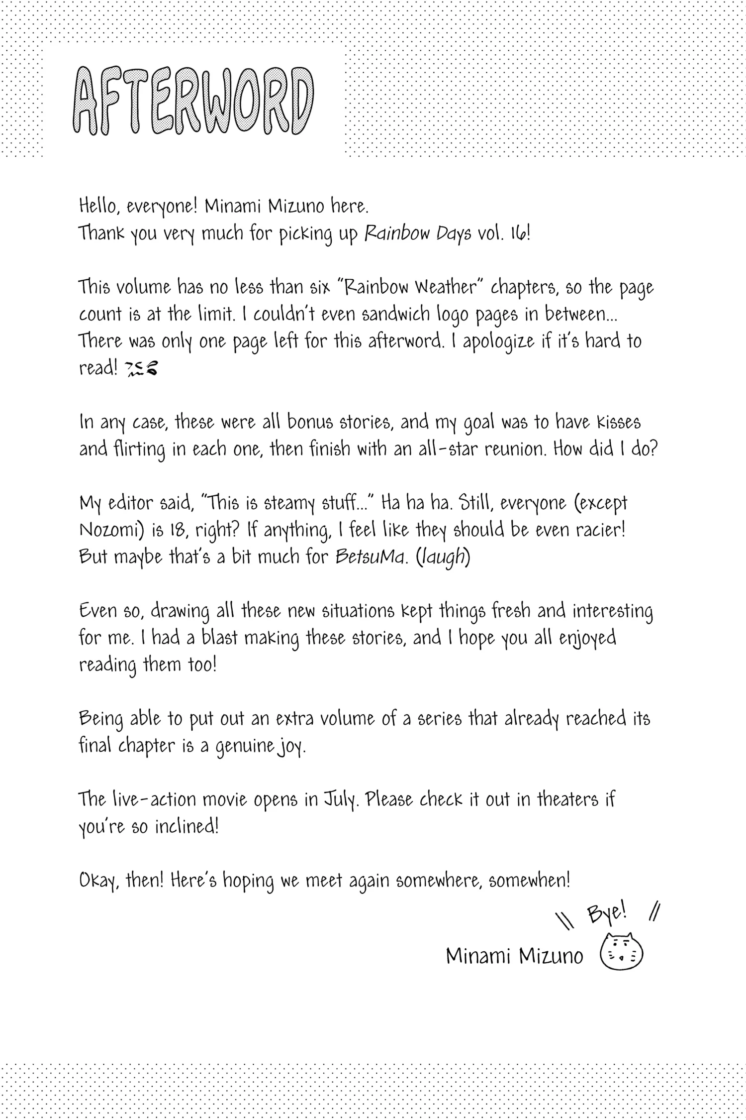 Read Rainbow Days (en) Manga Online