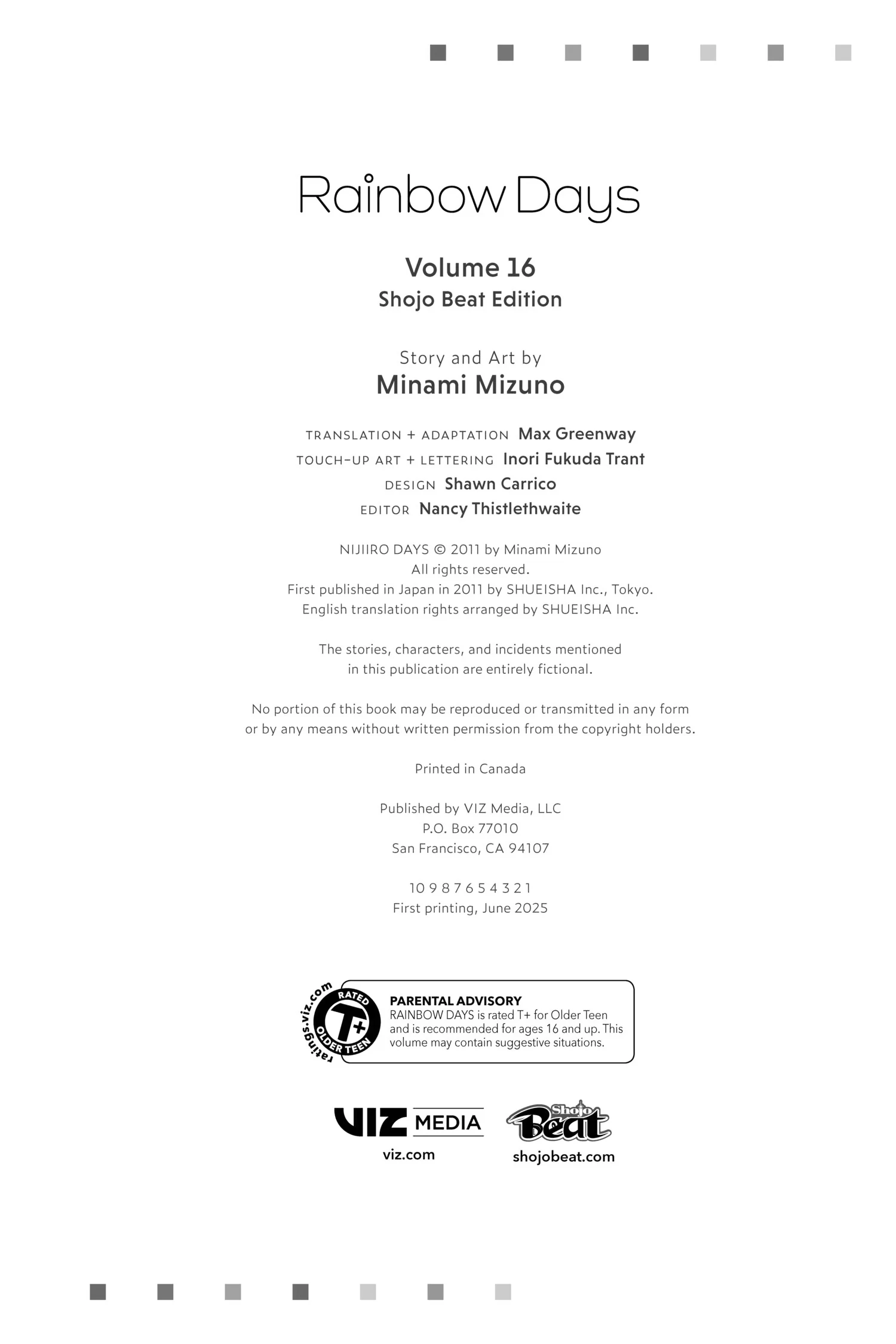 Read Rainbow Days (en) Manga Online