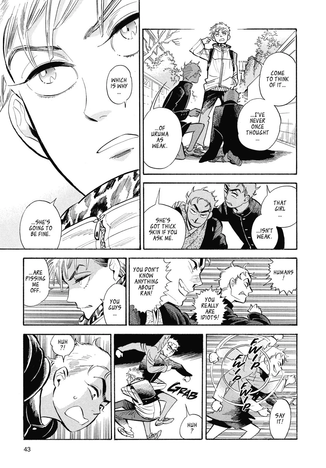 Read Ran and the Gray World (en) Manga Online