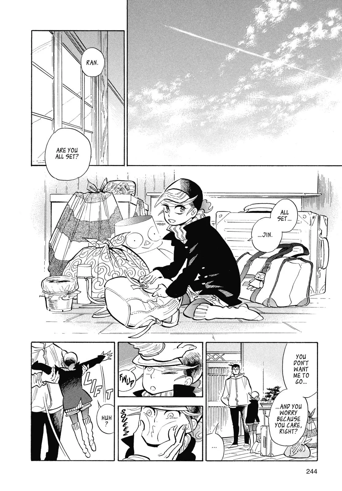 Read Ran and the Gray World (en) Manga Online