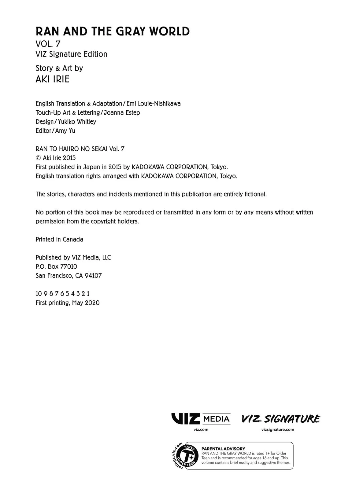 Read Ran and the Gray World (en) Manga Online